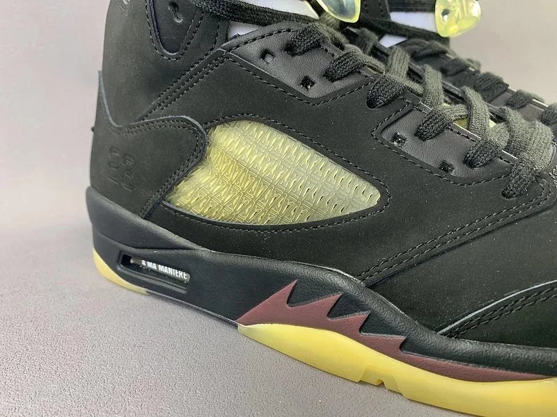 Off-White x Air Jordan 5 Industrial Gray Sneakers - 11