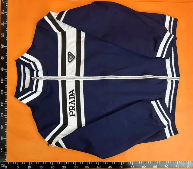 Prada Matching Sets Zip-Up Track Jacket and Joggers Set product detail image 15