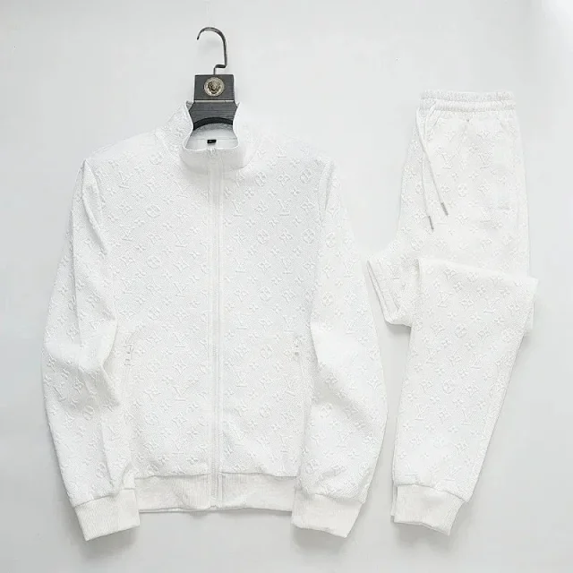 Prada Matching Sets Zip-Up Track Jacket and Joggers Set product detail image 11