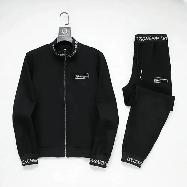 Prada Matching Sets Zip-Up Track Jacket and Joggers Set product detail image 12