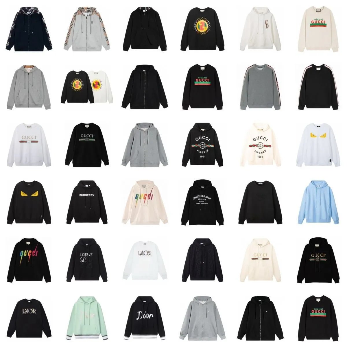 Un Find纯棉连帽长袖卫衣字母印花休闲宽松百搭上衣131913