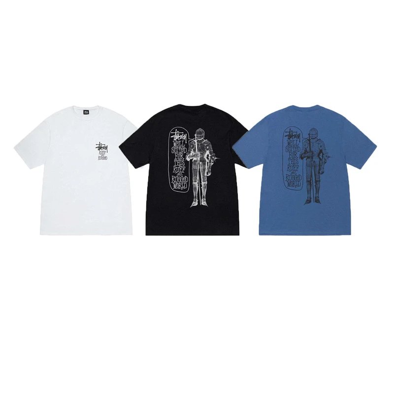 Stussy Dover Street Market London White T-Shirt - 16