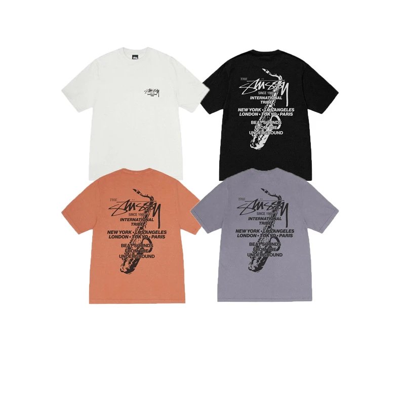 Stussy Dover Street Market London White T-Shirt - 25