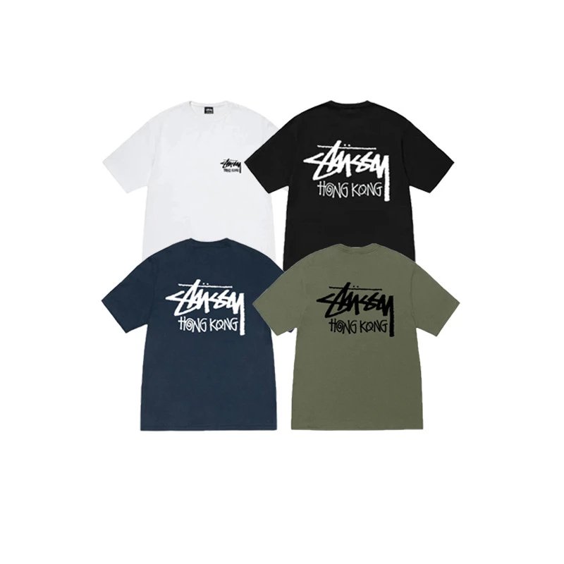 Stussy Dover Street Market London White T-Shirt - 4