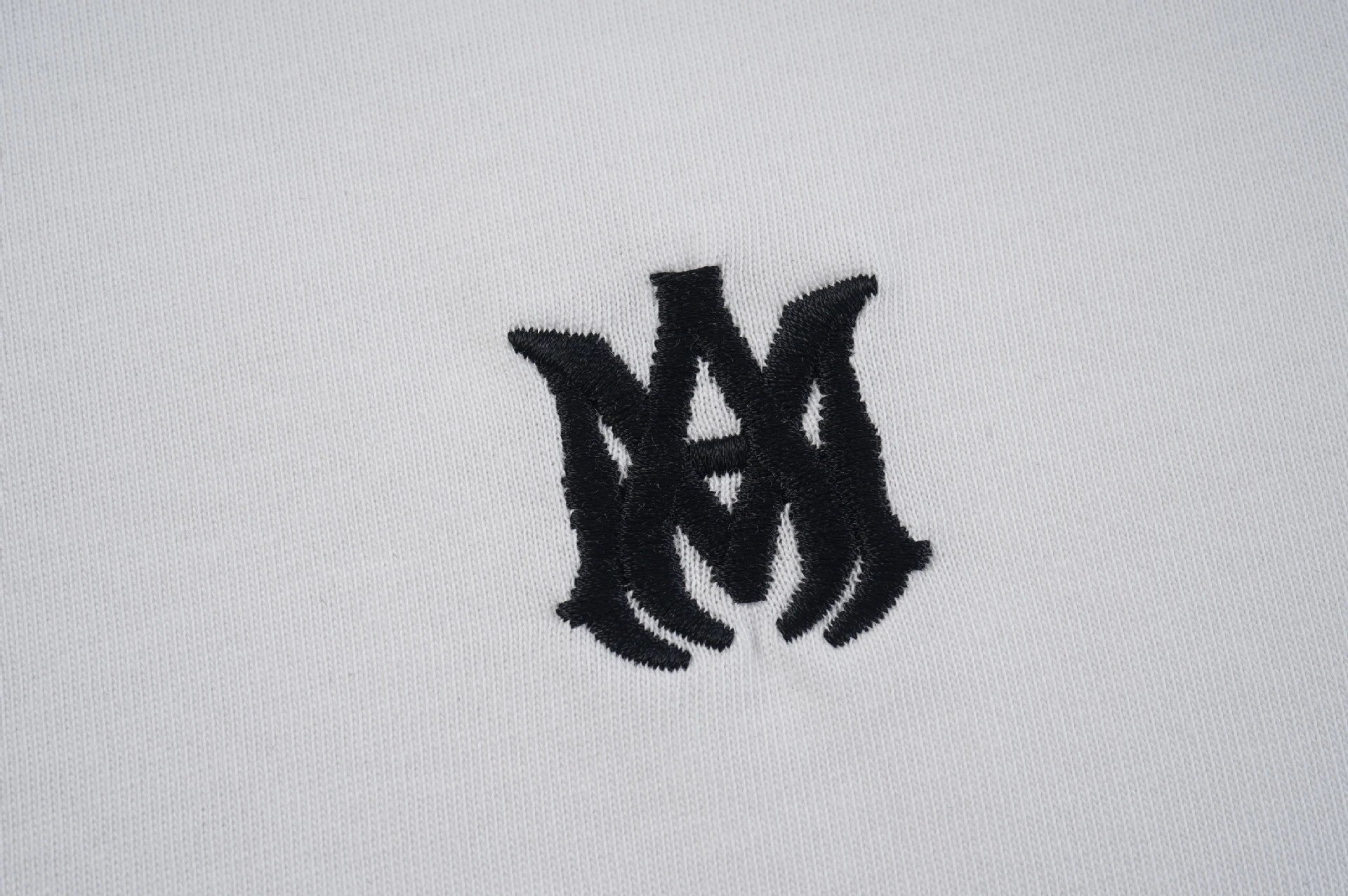 Prada Painted Logo T-Shirt Black/White - 46