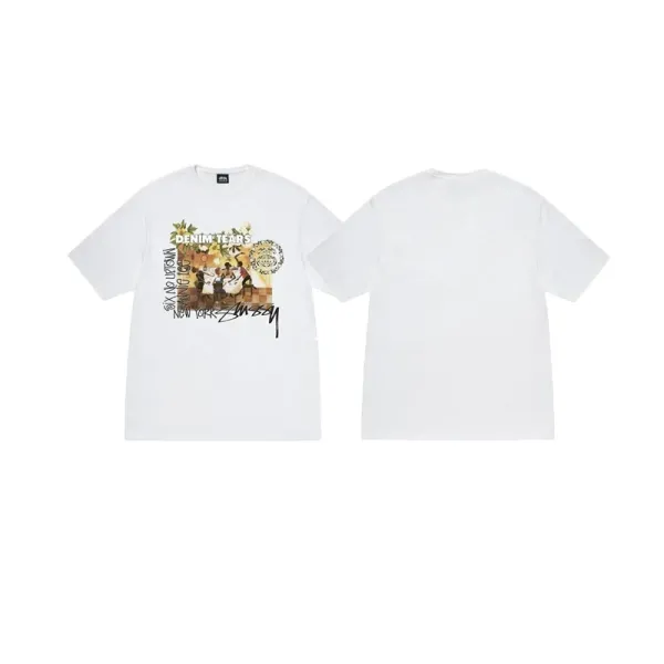Stussy Dover Street Market London White T-Shirt - 23