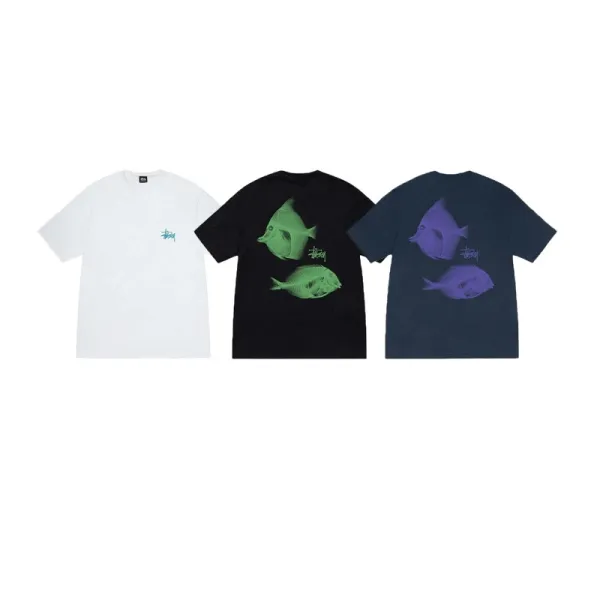 Stussy Dover Street Market London White T-Shirt - 15