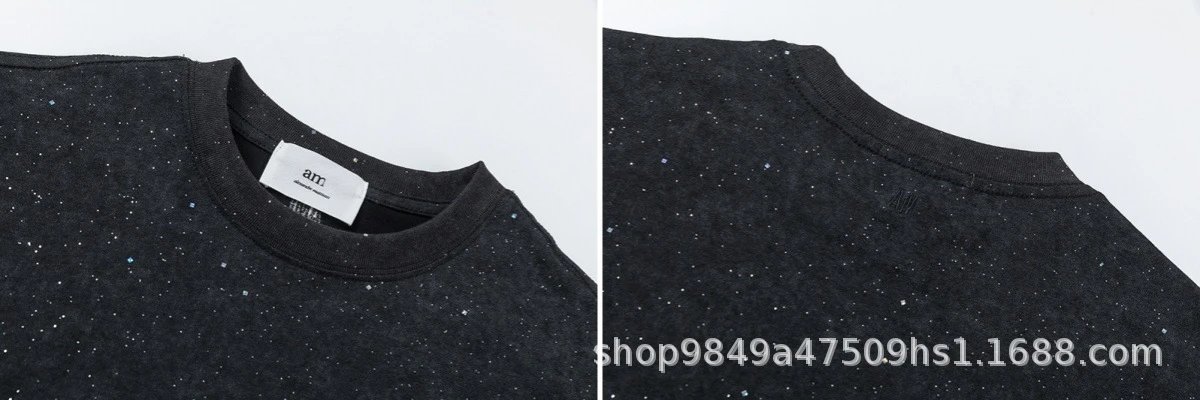 Ami Paris Minimalist Logo T-Shirt Yellow - 29