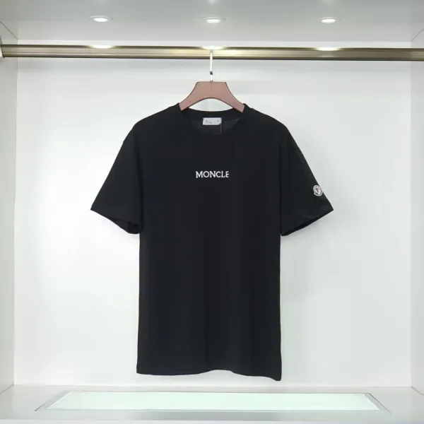 Moncler Mon Logo Black T-Shirt - 7