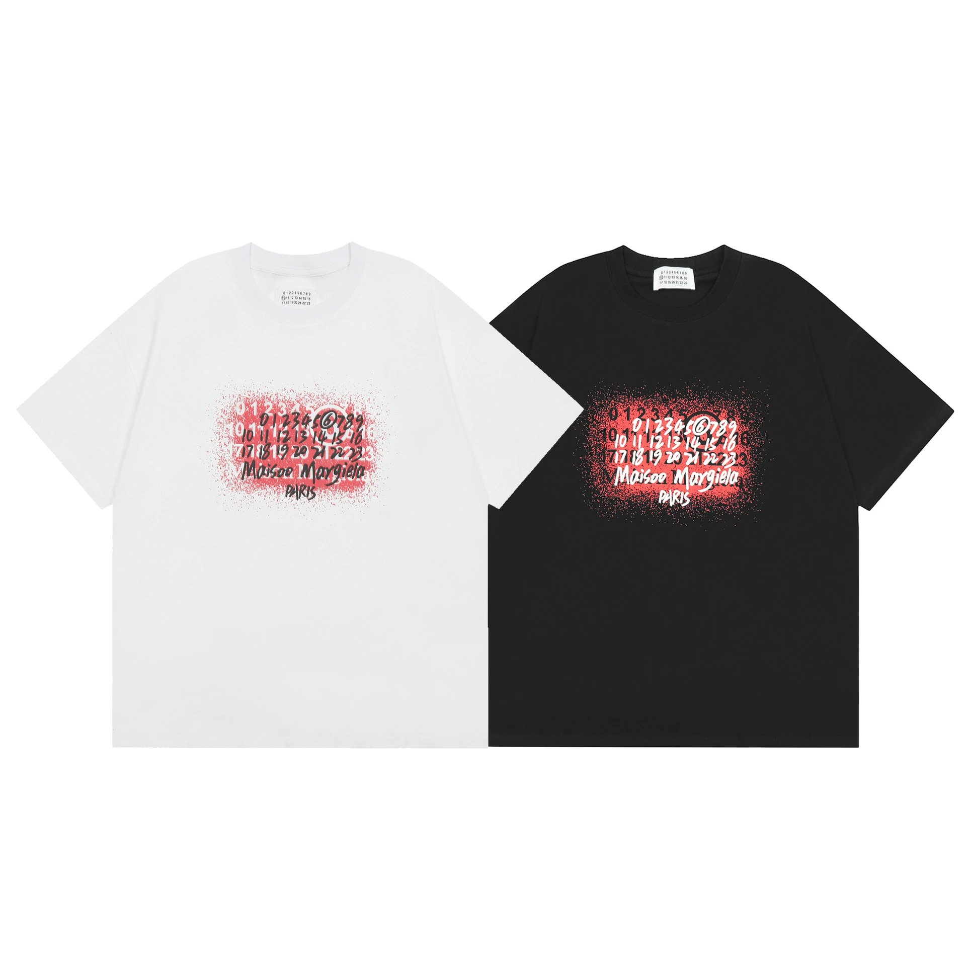 Maison Margiela T-Shirts Number Logo Graphic image 2