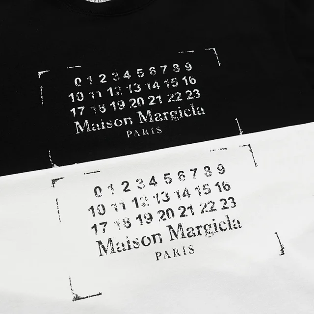 Maison Margiela T-Shirts Number Logo Graphic product detail image 17