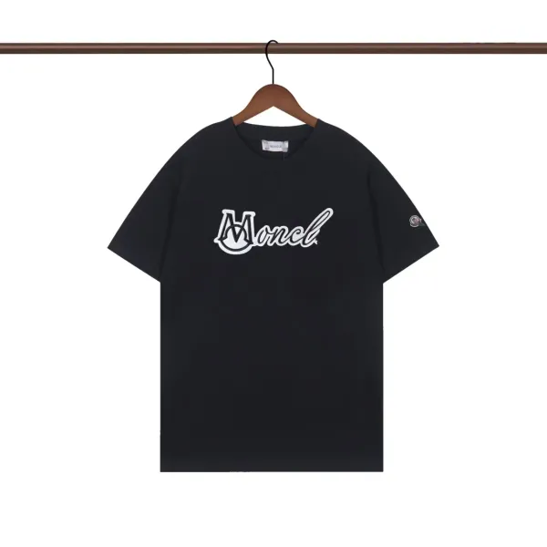 Moncler Mon Logo Black T-Shirt - 4