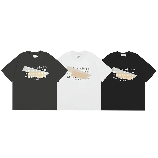 Maison Margiela T-Shirts Number Logo Graphic product detail image 10