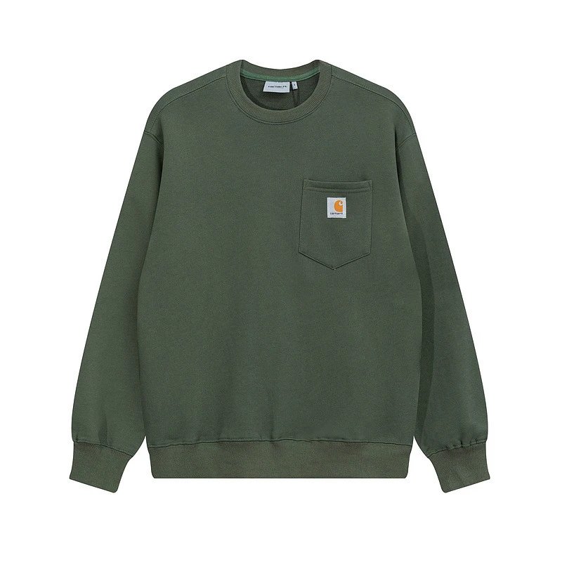Carhartt Hoodies & Sweatshirts Crewneck logo sweatshirt — c838 green