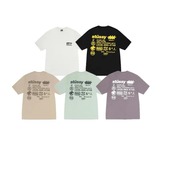 Stussy Dover Street Market London White T-Shirt - 28