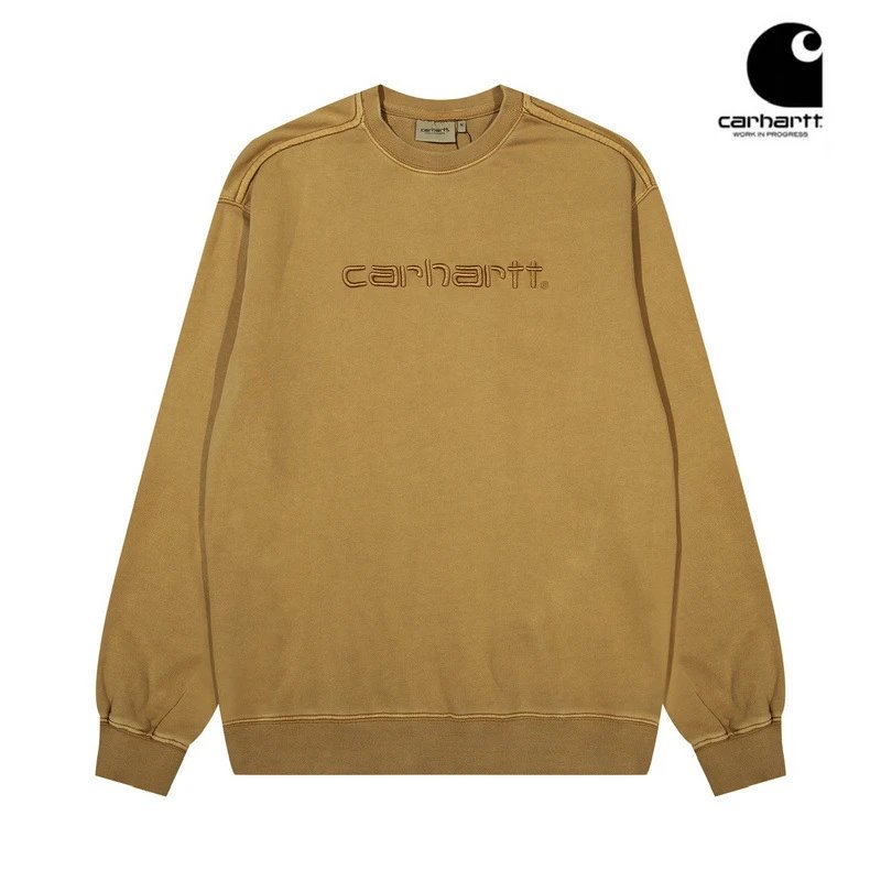 Carhartt Hoodies & Sweatshirts Crewneck logo sweatshirt — 882 brown