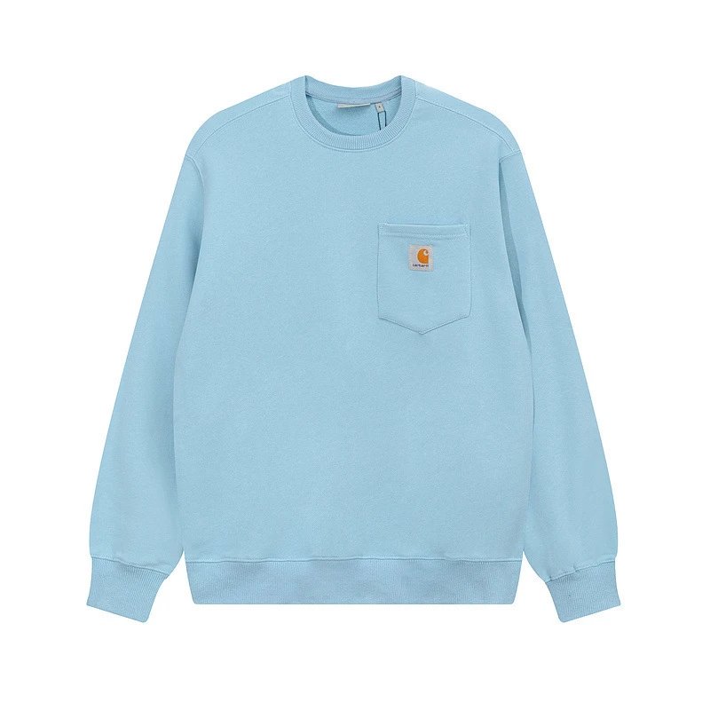 Carhartt Hoodies & Sweatshirts Crewneck logo sweatshirt — c838 blue