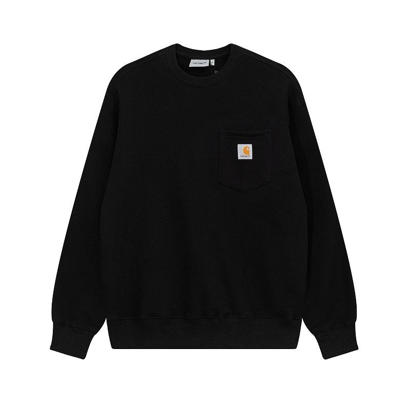 Carhartt Hoodies & Sweatshirts Crewneck logo sweatshirt — c838 black
