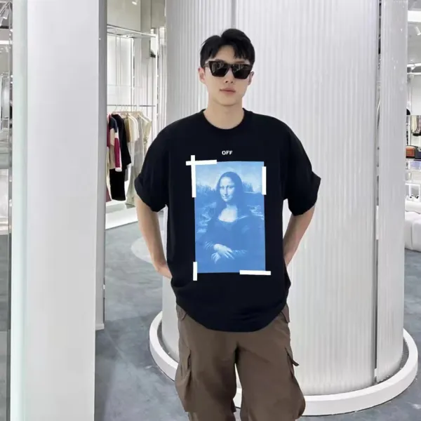Off-White Diag Arrow Pink Gradient T-Shirt - 19
