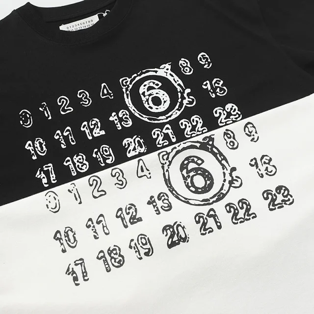 Maison Margiela T-Shirts Number Logo Graphic product detail image 19