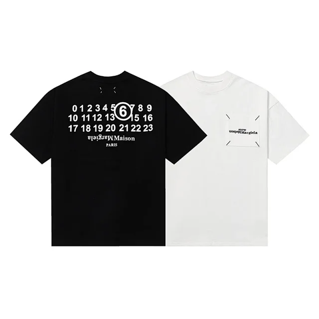 Maison Margiela T-Shirts Number Logo Graphic product detail image 8
