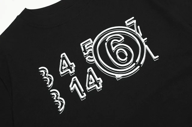 Maison Margiela T-Shirts Number Logo Graphic product detail image 44