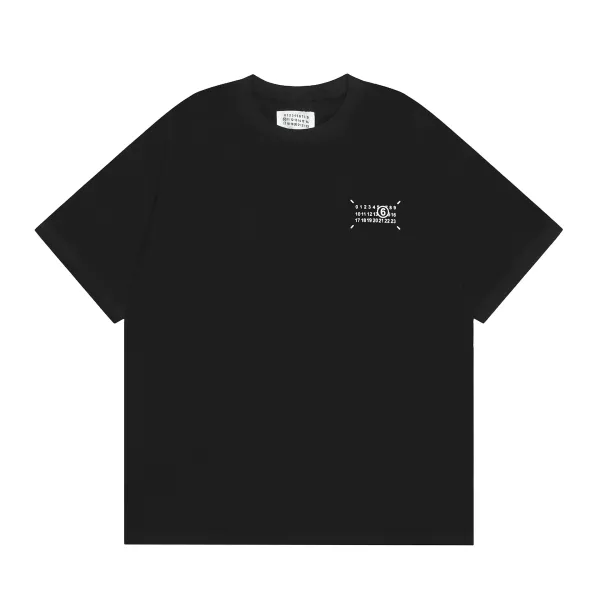 Maison Margiela Tabi Number 6 Black T-Shirt - 30