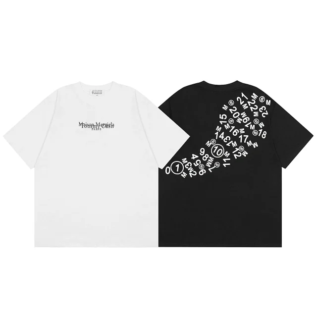 Maison Margiela T-Shirts Number Logo Graphic product detail image 45