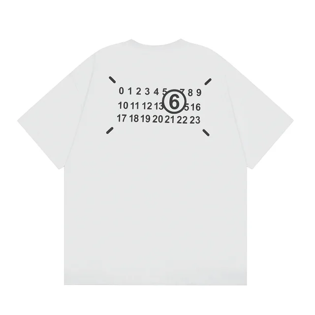 Maison Margiela T-Shirts Number Logo Graphic product detail image 29