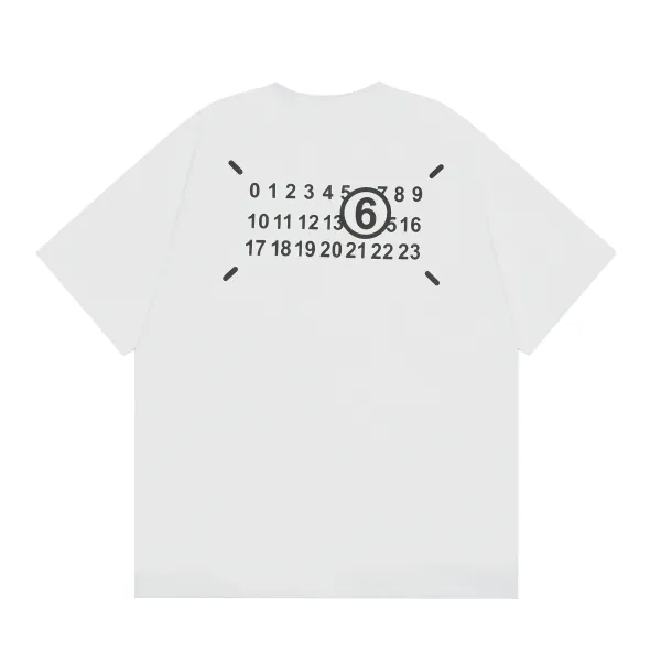 Maison Margiela Tabi Number 6 Black T-Shirt - 31