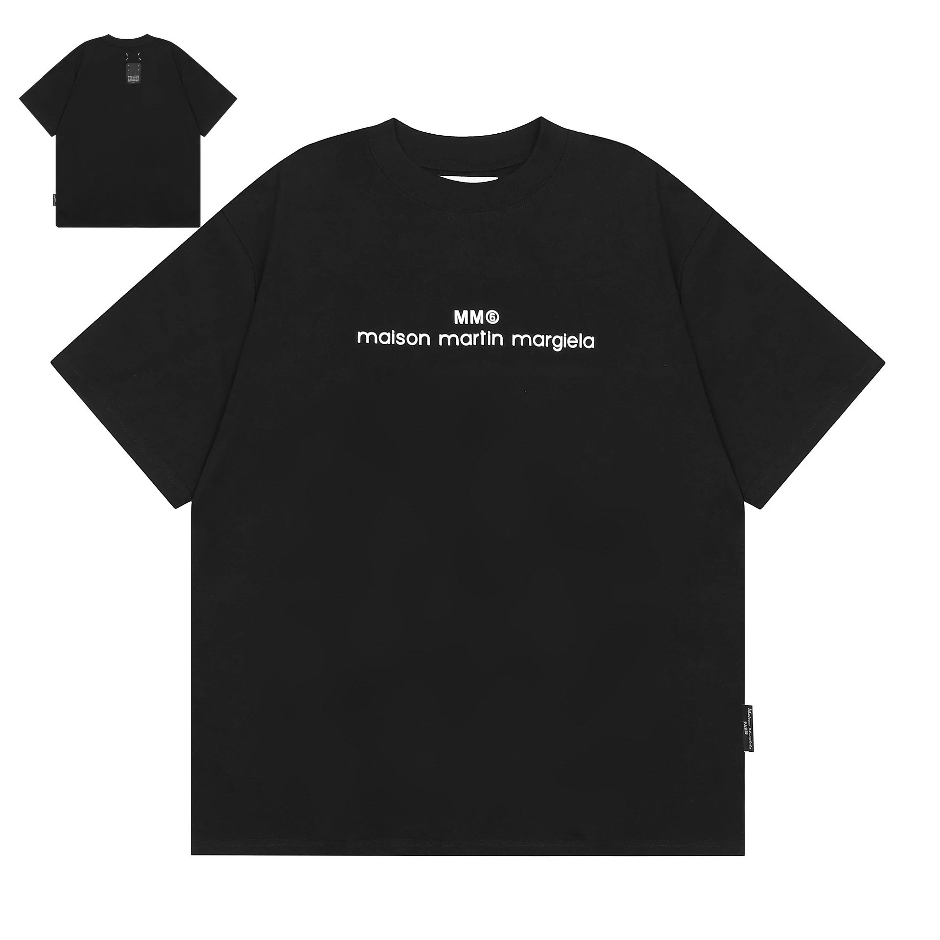 Maison Margiela T-Shirts Number Logo Graphic — M110 black