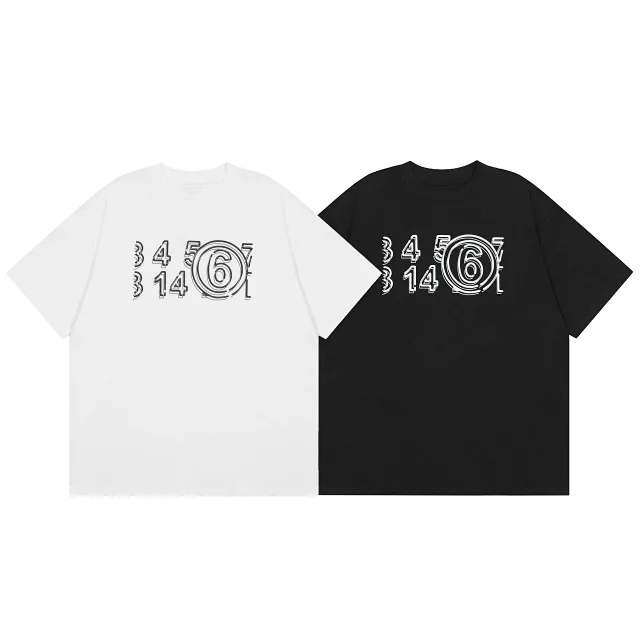 Maison Margiela T-Shirts Number Logo Graphic product detail image 43
