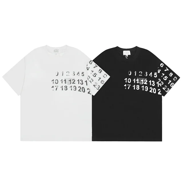 Maison Margiela T-Shirts Number Logo Graphic product detail image 48