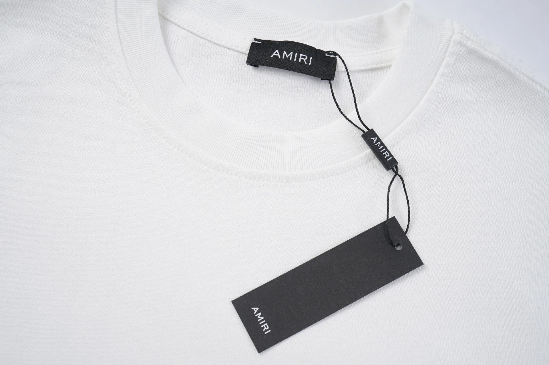 Prada Painted Logo T-Shirt Black/White - 40