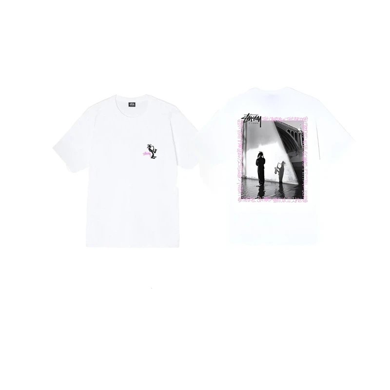 Stussy Dover Street Market London White T-Shirt - 22