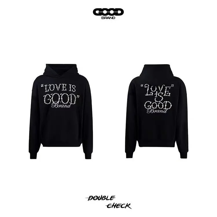 GOOD BRAND Love Is Good Embellished Track Pants Black - 15