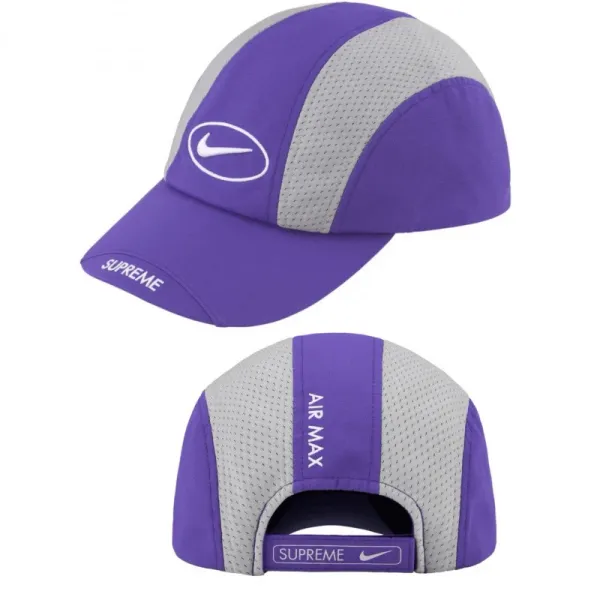 Supreme x Nike Air Max Running Cap Purple/Gray - 1