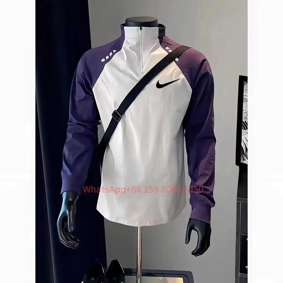 Purple/White