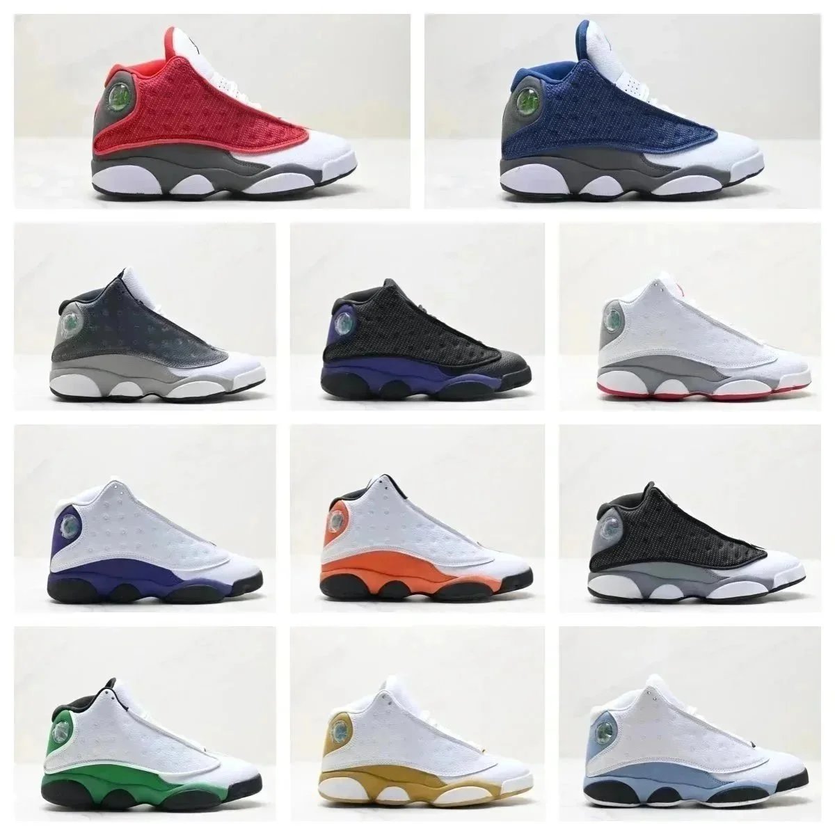 SHI-Retro mid-top cultural casual sports basketball shoes