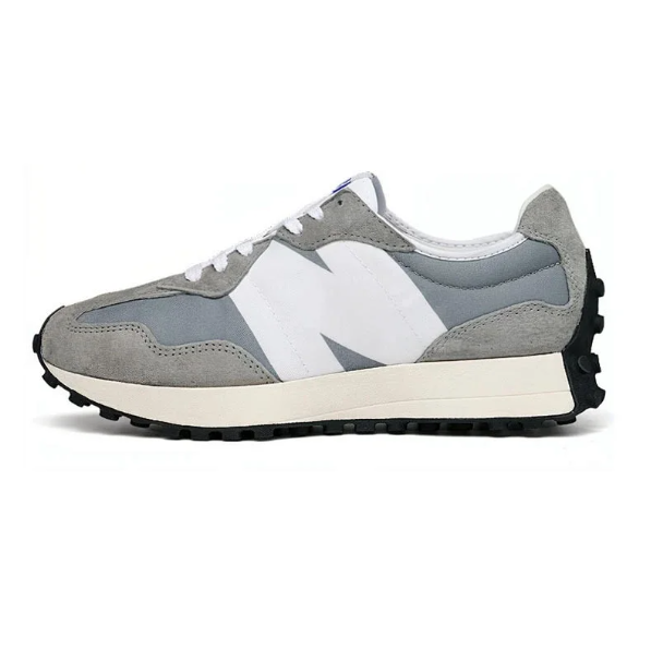New Balance 327 Green Navy White Retro Running Sneakers