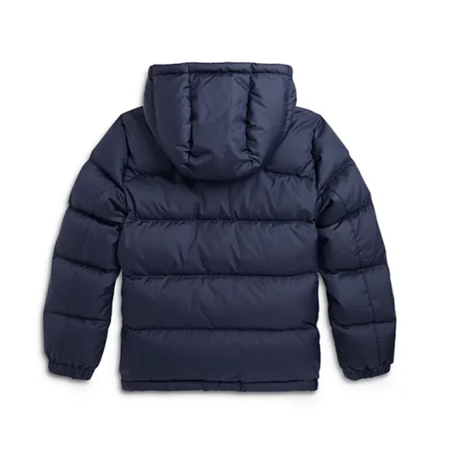 Ralph Lauren Down Jackets Quilted puffer jacket with removable hood product detail image 5
