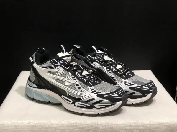 Asics Gel-Kayano 29 White Blue Yellow Running Shoes - 3