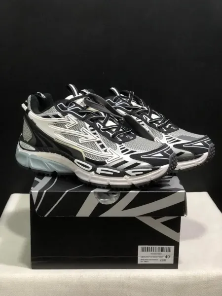 Asics Gel-Kayano 29 White Blue Yellow Running Shoes - 4