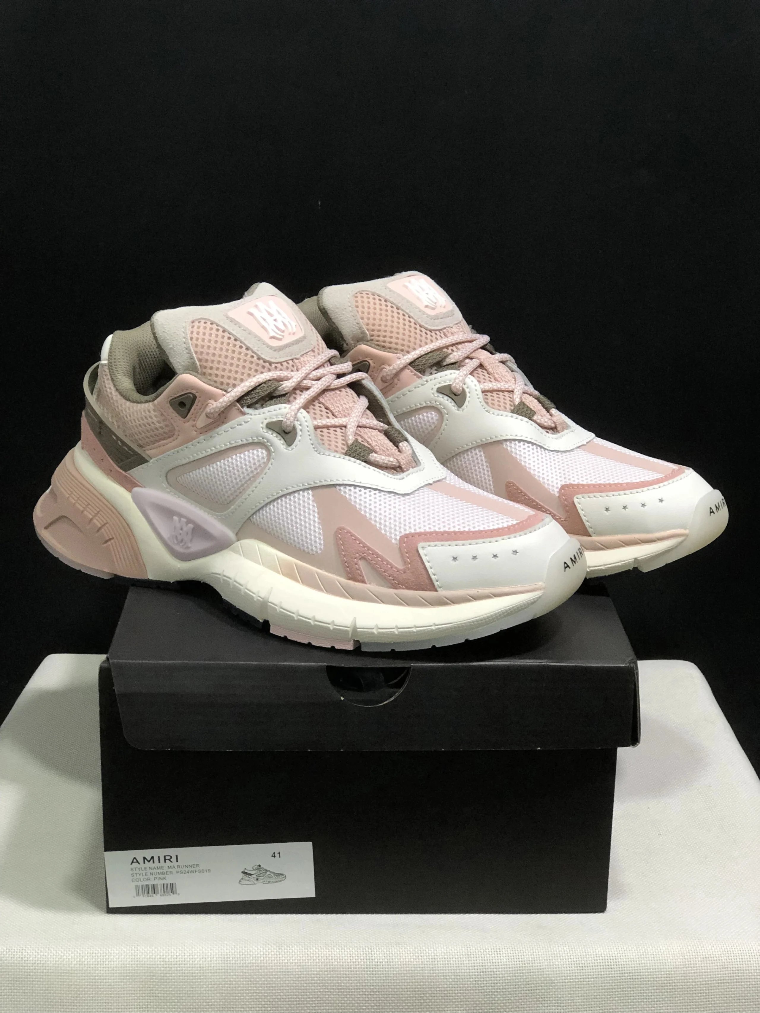 Amiri MA Runner Pink Sneakers