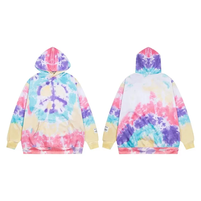 Lanvin Hoodies & Sweatshirts Logo Paint-Splatter Pullover Hoodie product detail image 8