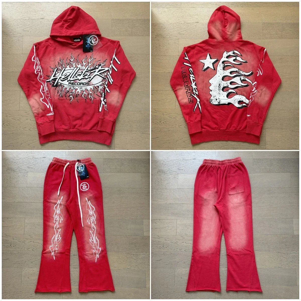 🔥美式复古水洗休闲套装 Suits-003 – QC photos preview | CnFans  | 7550057553