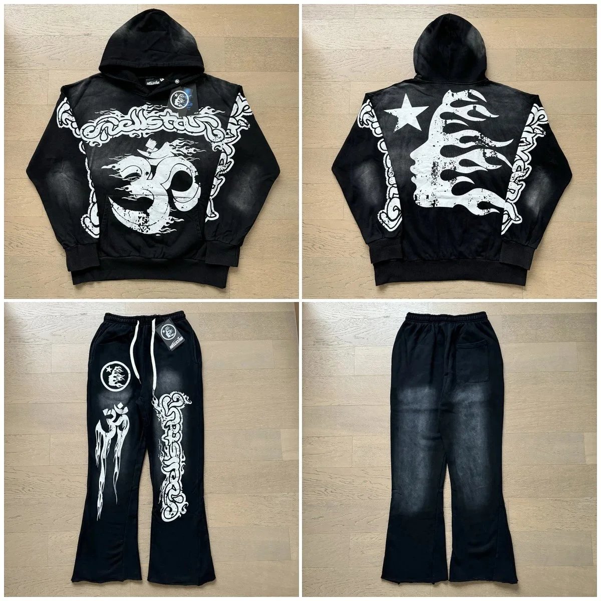 🔥美式复古水洗休闲套装 Suits-003