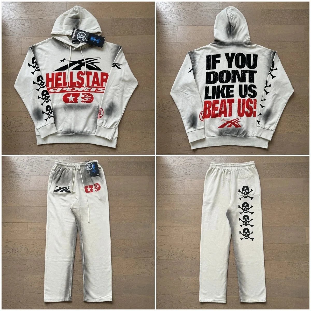 🔥美式复古水洗休闲套装 Suits-003 – QC photos preview | CnFans  | 7550057553