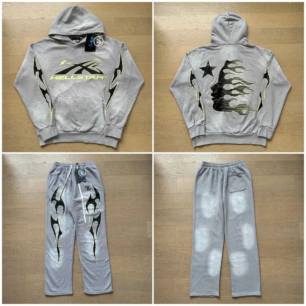 🔥美式复古水洗休闲套装 Suits-003 – QC photos preview | CnFans  | 7550057553