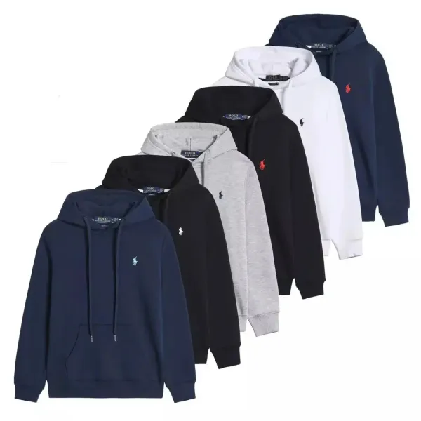 Polo Ralph Lauren Big Pony Embroidered Navy Sweatshirt - 4